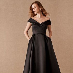 Anthropologie BHLDN CAMRYN DRESS - Black
